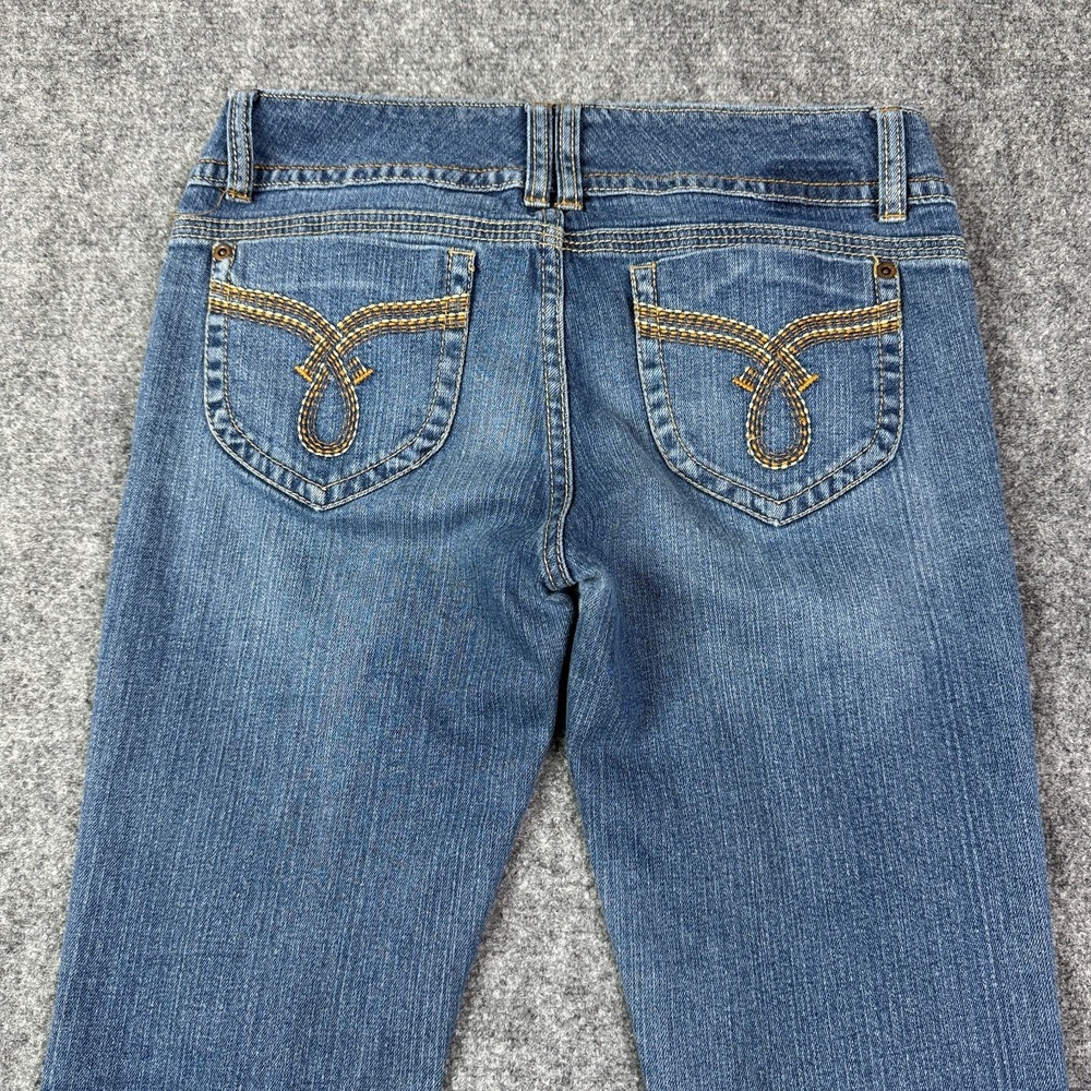 UNIONBAY Low Rise True Boot Jeans Womens Size 7 Bootcut Flare Stretch Vintage - Picture 9 of 14